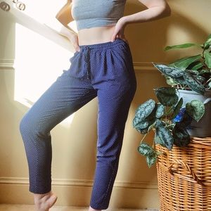 Paisley Patterned Loungey Dress Pants